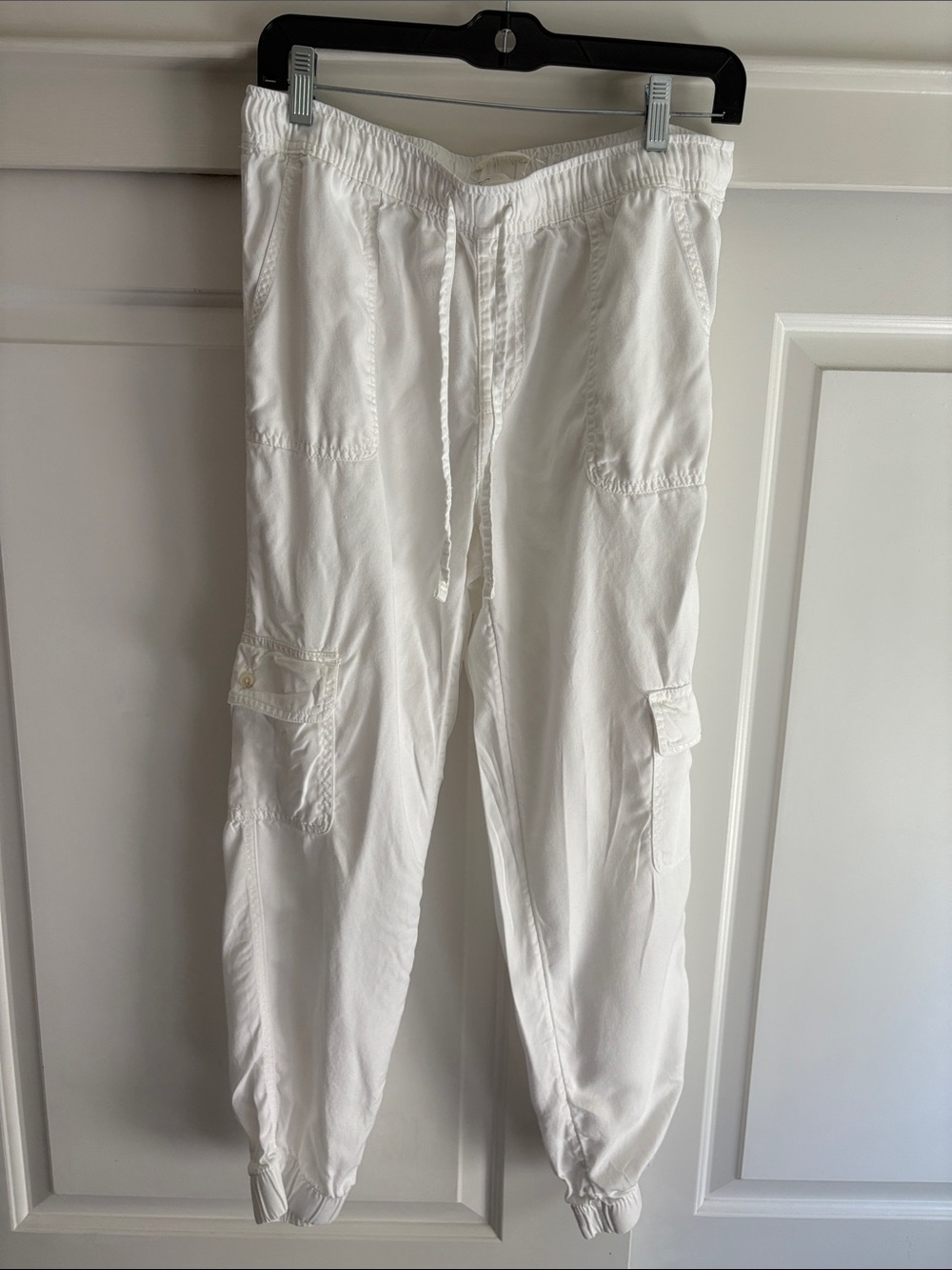 C&C California White Cargo Jogger Pants